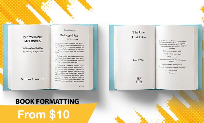 10 Tips for effective book formatting