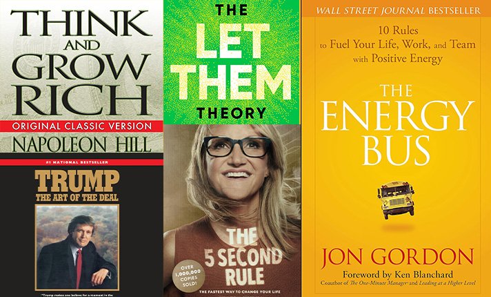 Top 5 Motivation & Self-Improvement Books on Amazon
