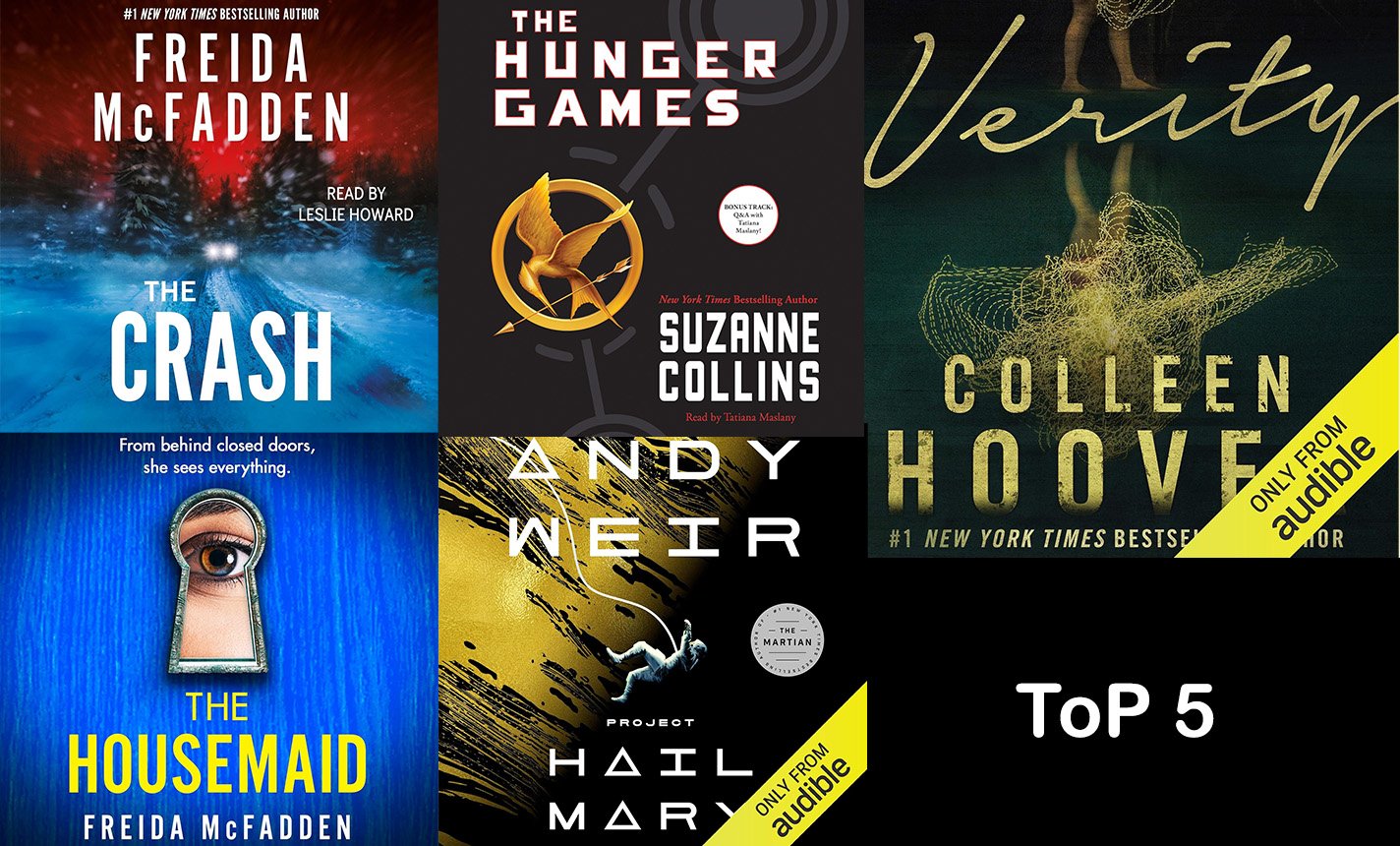 Top 5 Thrillers & Suspense Book on Amazon